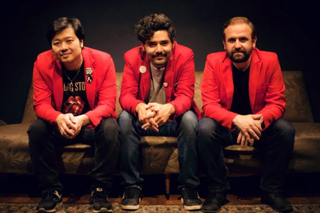 Imagem de 3 músicos da banda intitulada Londrinos.