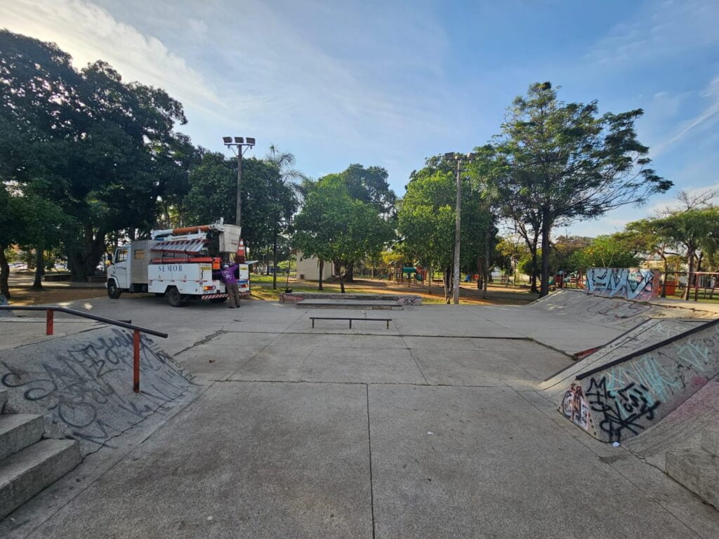Imagem da pista de skate de Santa Teresinha