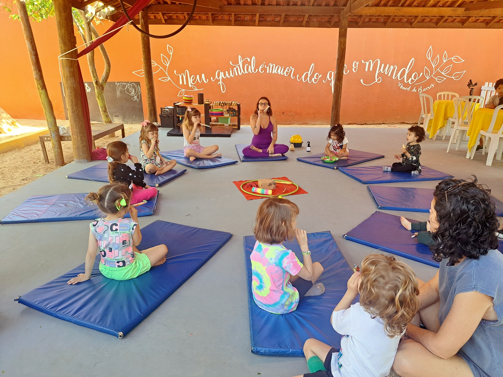 Yoga no Museu, com Natália Benoti, é voltada para crianças de 03 a 06 anos