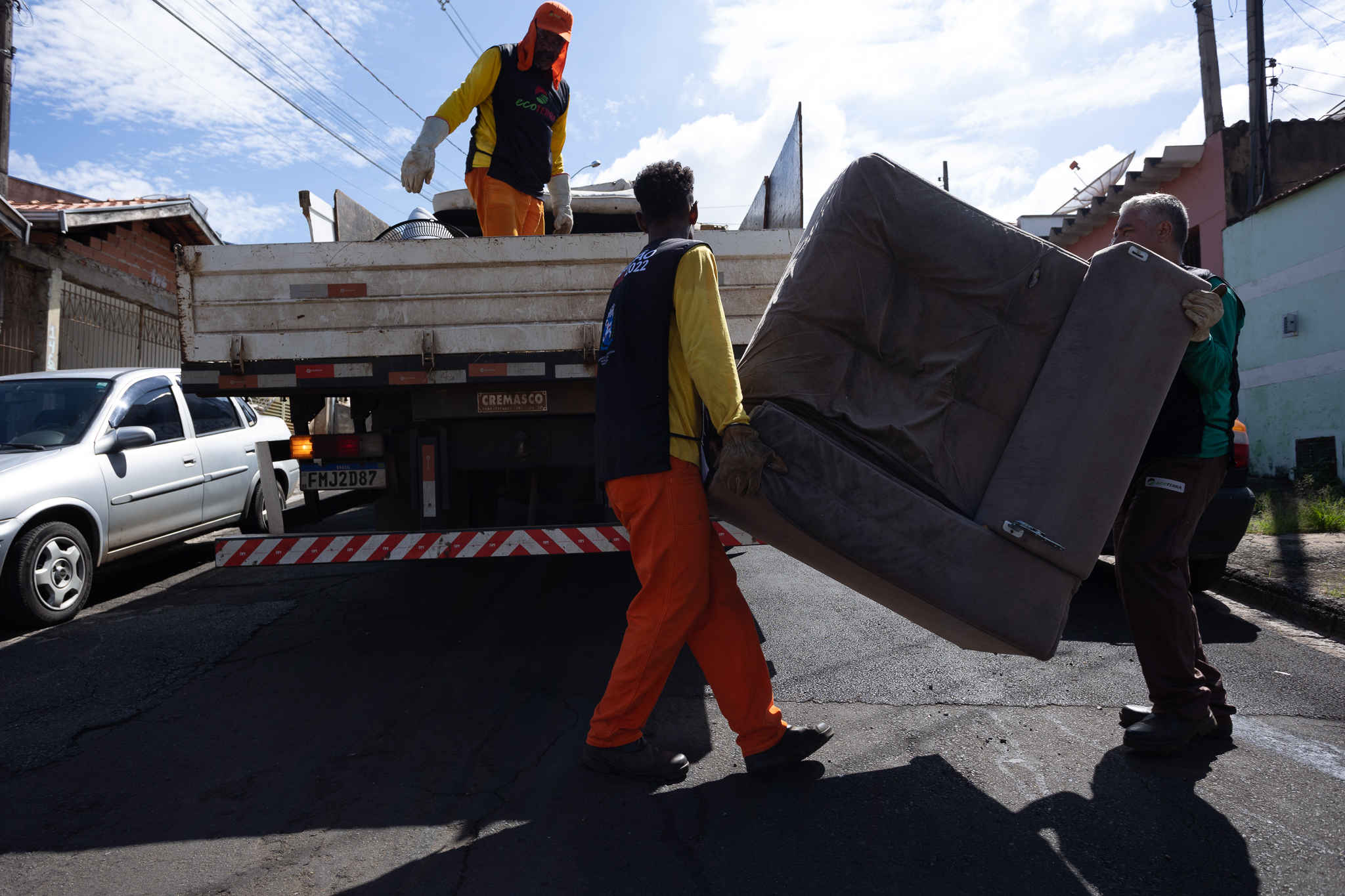Arrastão da dengue esteve no bairro Santa Rosa no último sábado