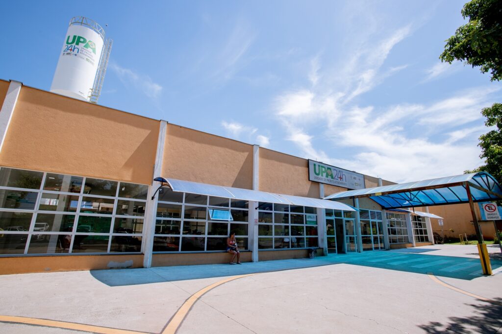Fachada da Upa da Vila Sônia.
