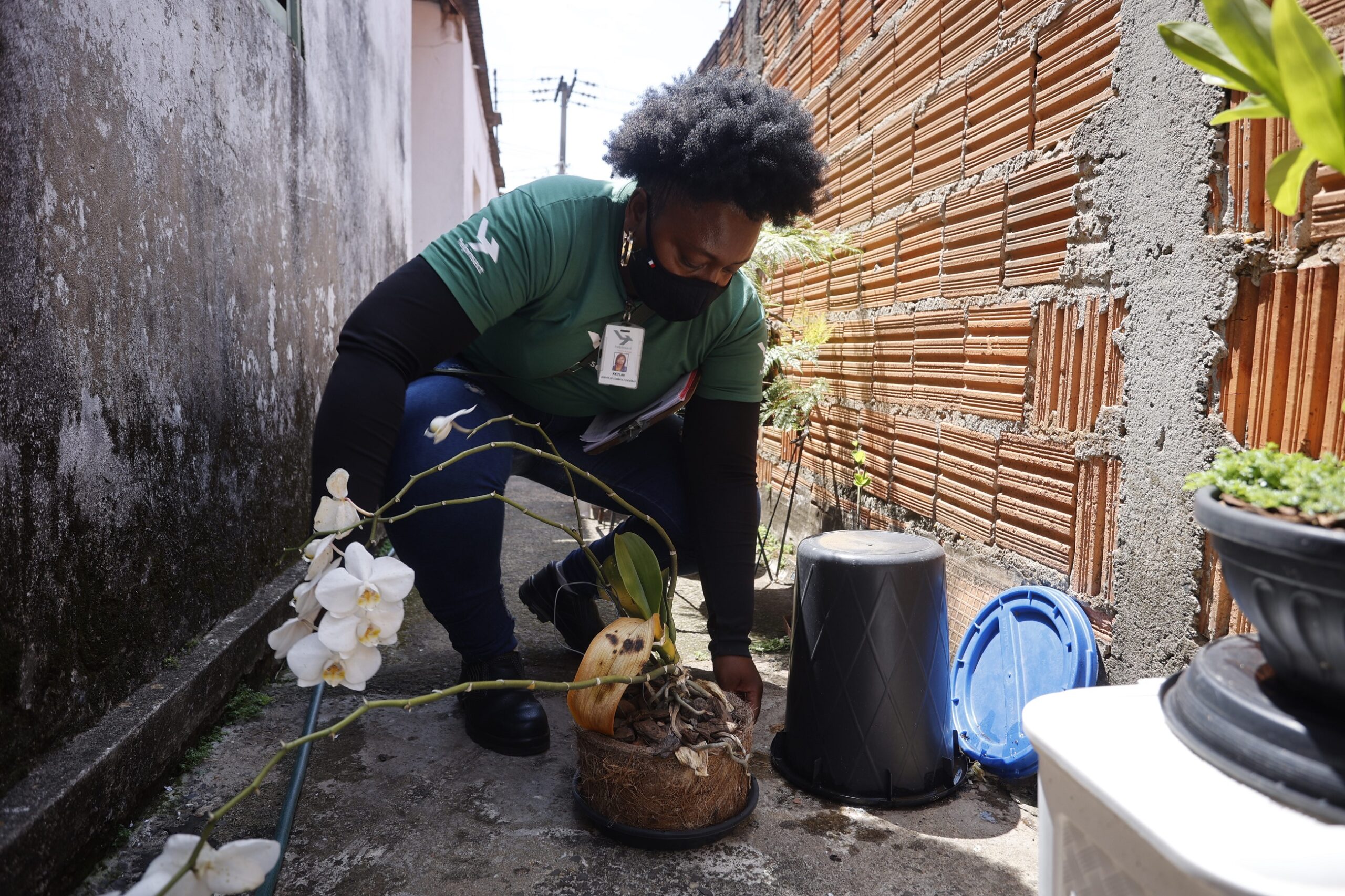 Mutirão não tem foco punitivo, mas sim de orientar a população sobre a importância de eliminar os criadouros do mosquito Aedes