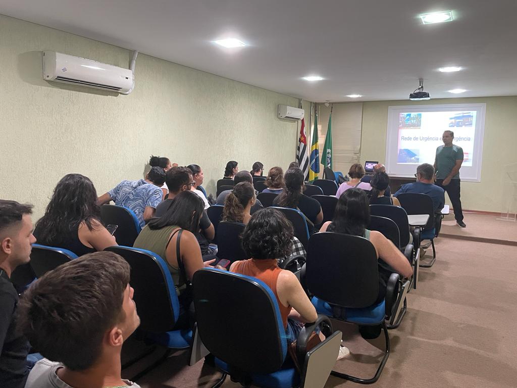 Primeira atividade do Rieps em 2024 aconteceu em janeiro e recepcionou 28 novos servidores da SMS