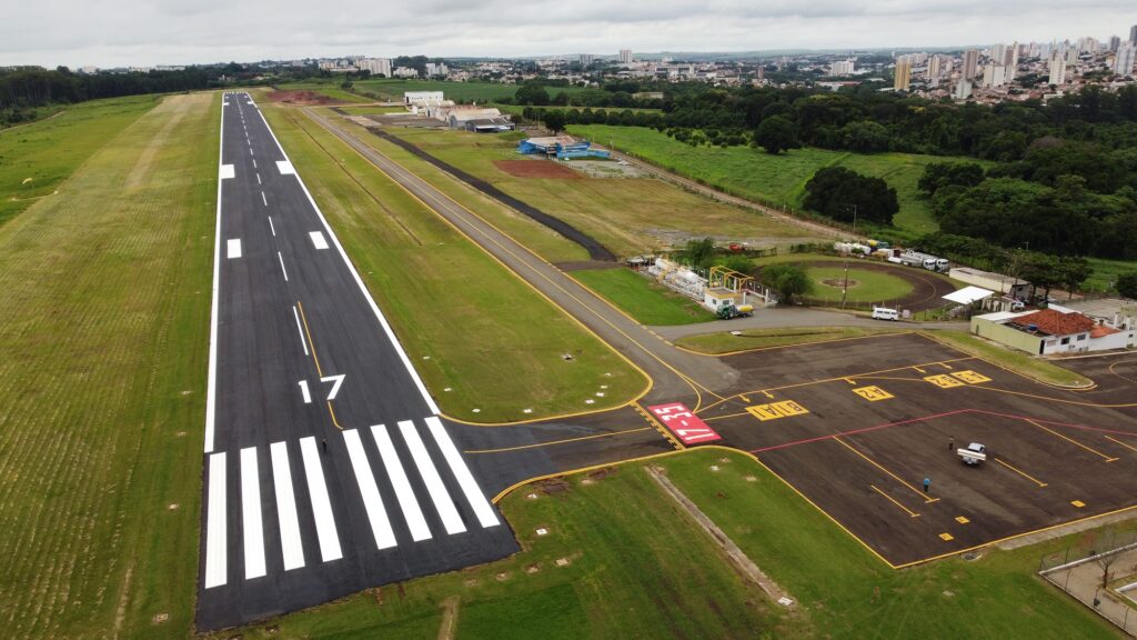 Prefeitura Conclui Recape Da Pista Do Aeroporto Municipal Servi os 