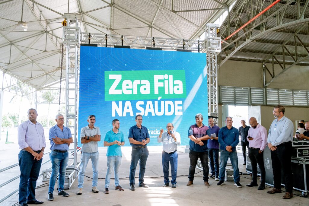 Prefeito Luciano Almeida lançou o projeto Zera Fila na Saúde de Piracicaba