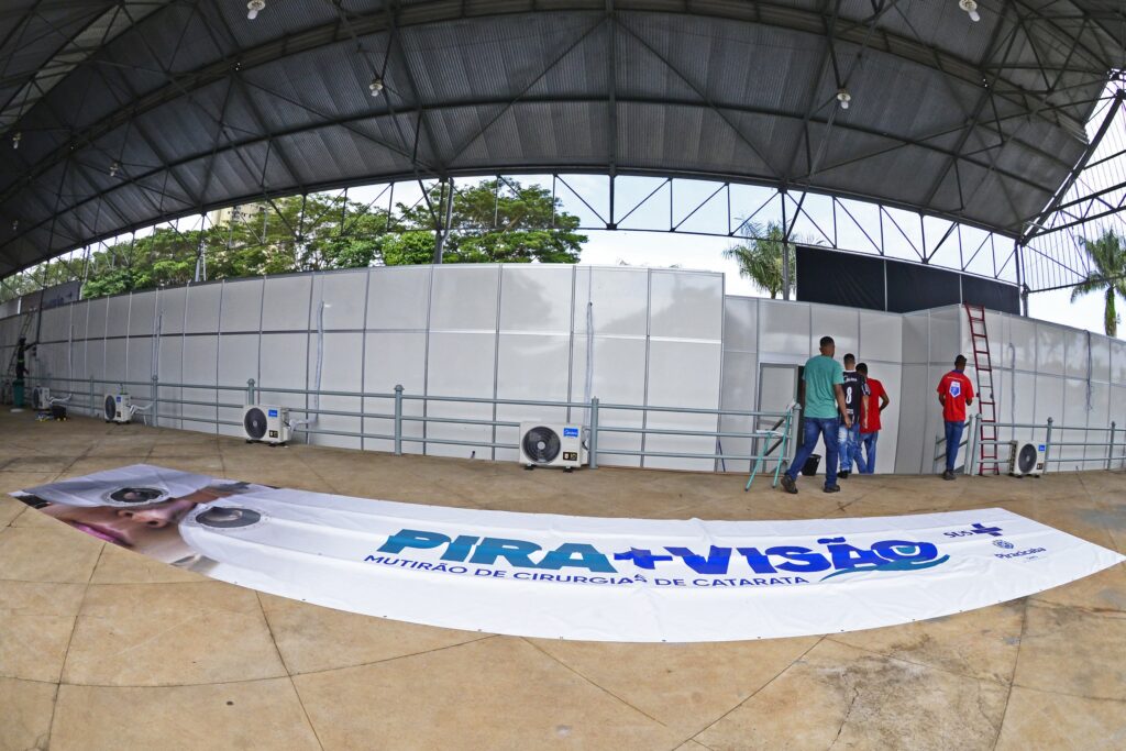 Cerca de 1500 pacientes devem ser atendidos no Pira+Visão até o mês de julho
