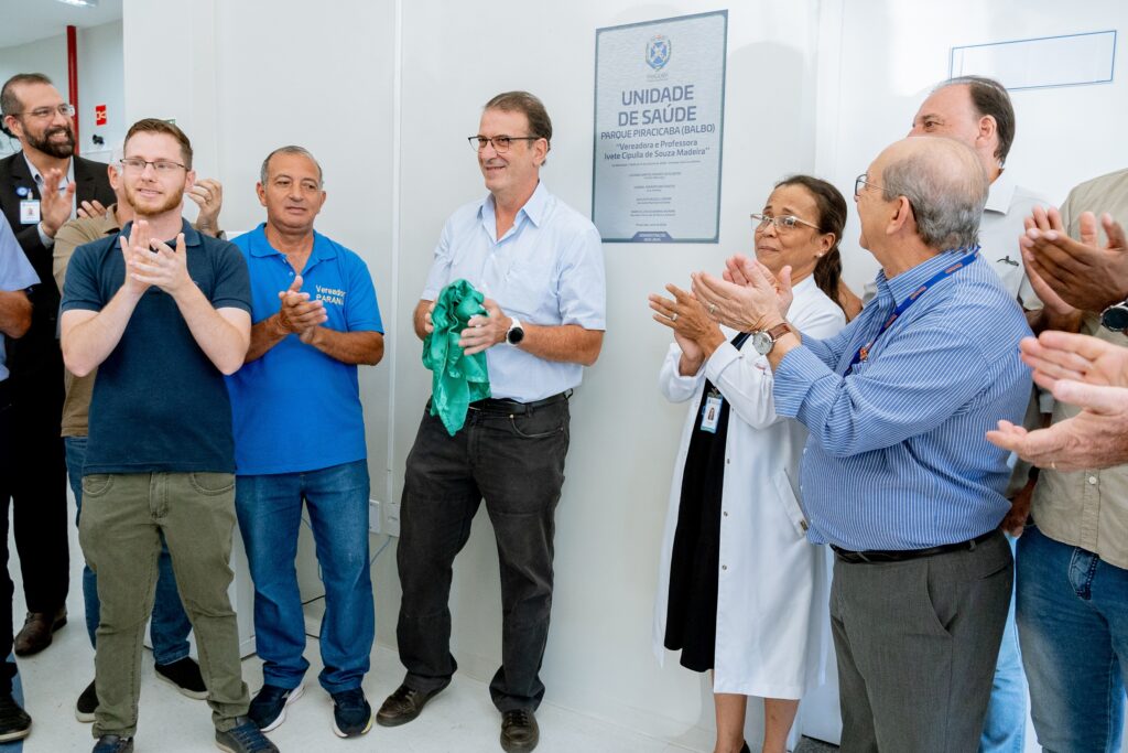 Nova unidade de saúde do Parque Piracicaba foi inaugurada na manhã desta segunda-feira