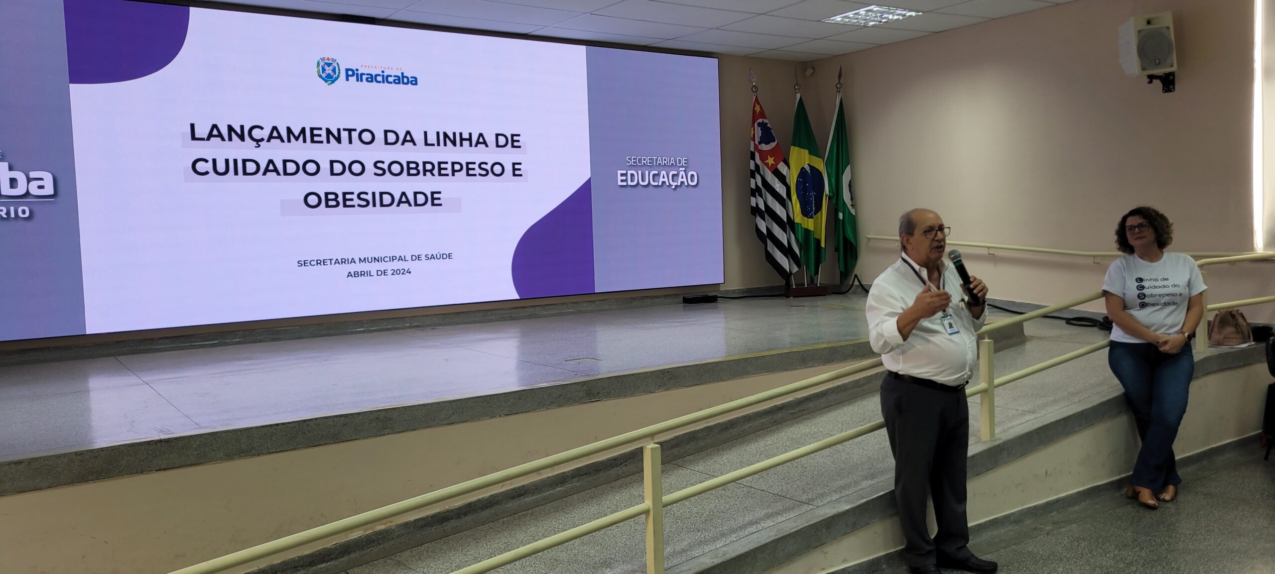 Augusto Muzilli Júnior participou do lançamento da LCSO que contou com a presença de mais de 100 profissionais da rede pública de saúde