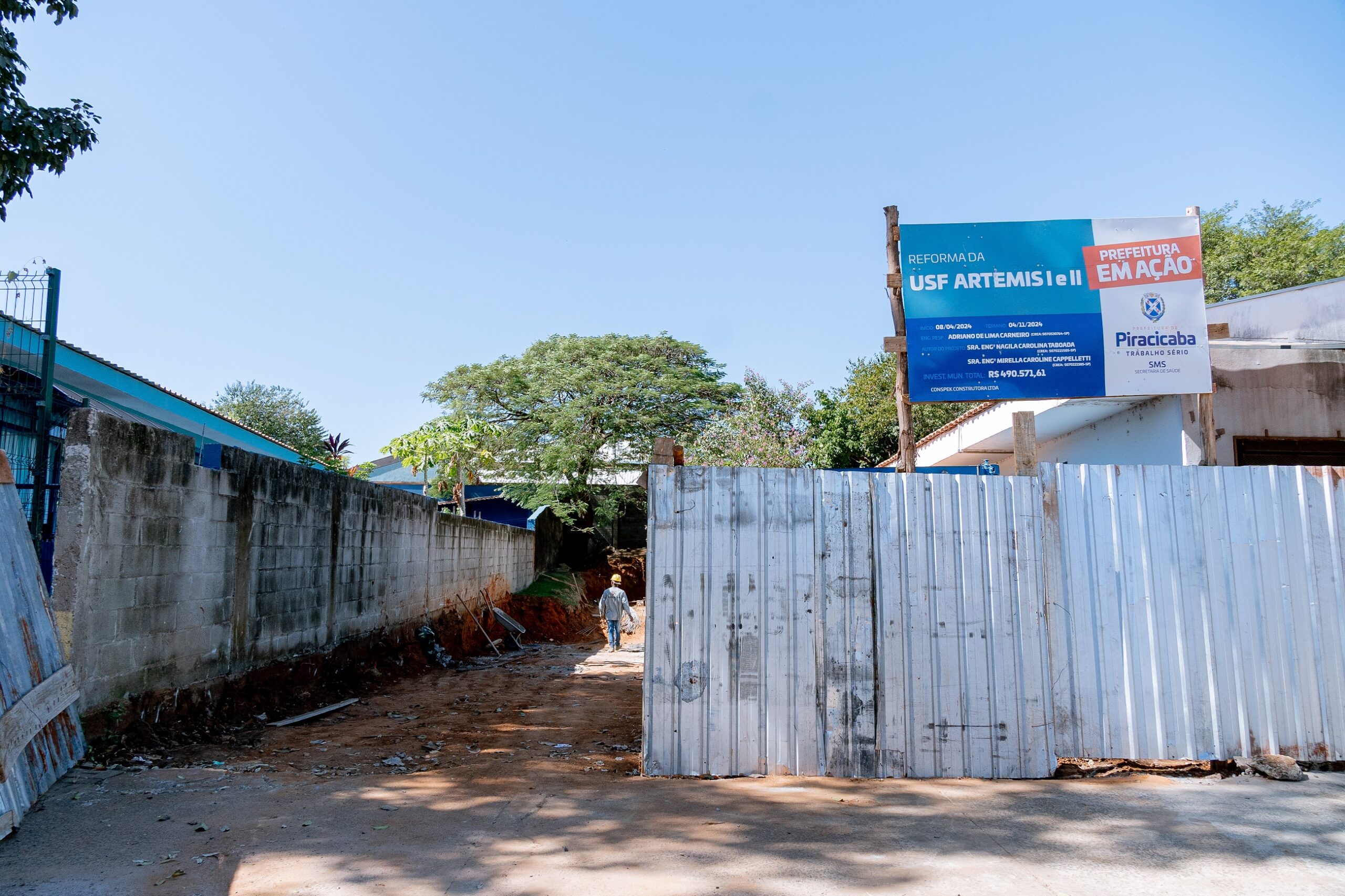 Devido a obras, USF Artemis 1 e 2 atenderão em novo endereço a partir da próxima semana