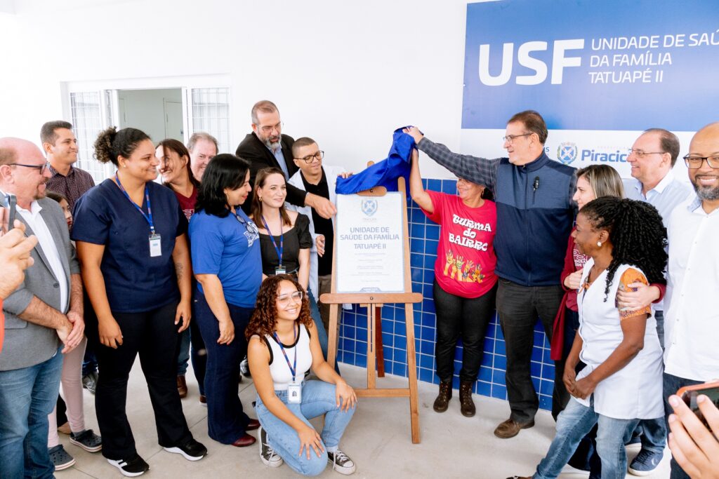 USF Tatuapé 2 foi inaugurada nesta quinta-feira, 04/07, pelo prefeito Luciano Almeida