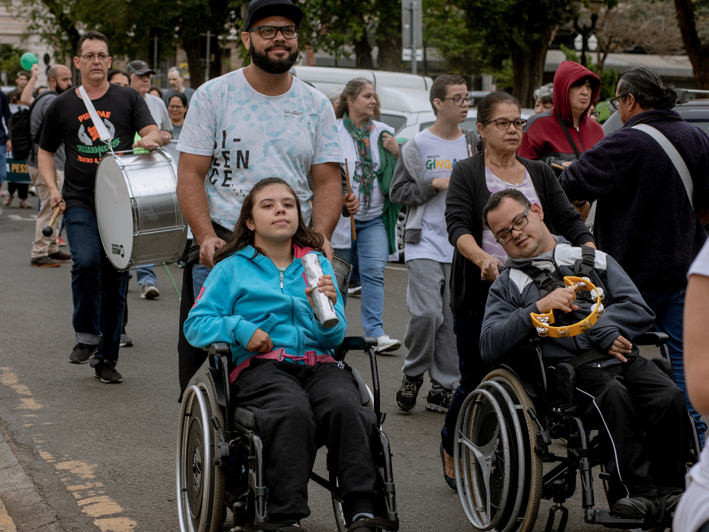 Caminhada inclusiva 2023
