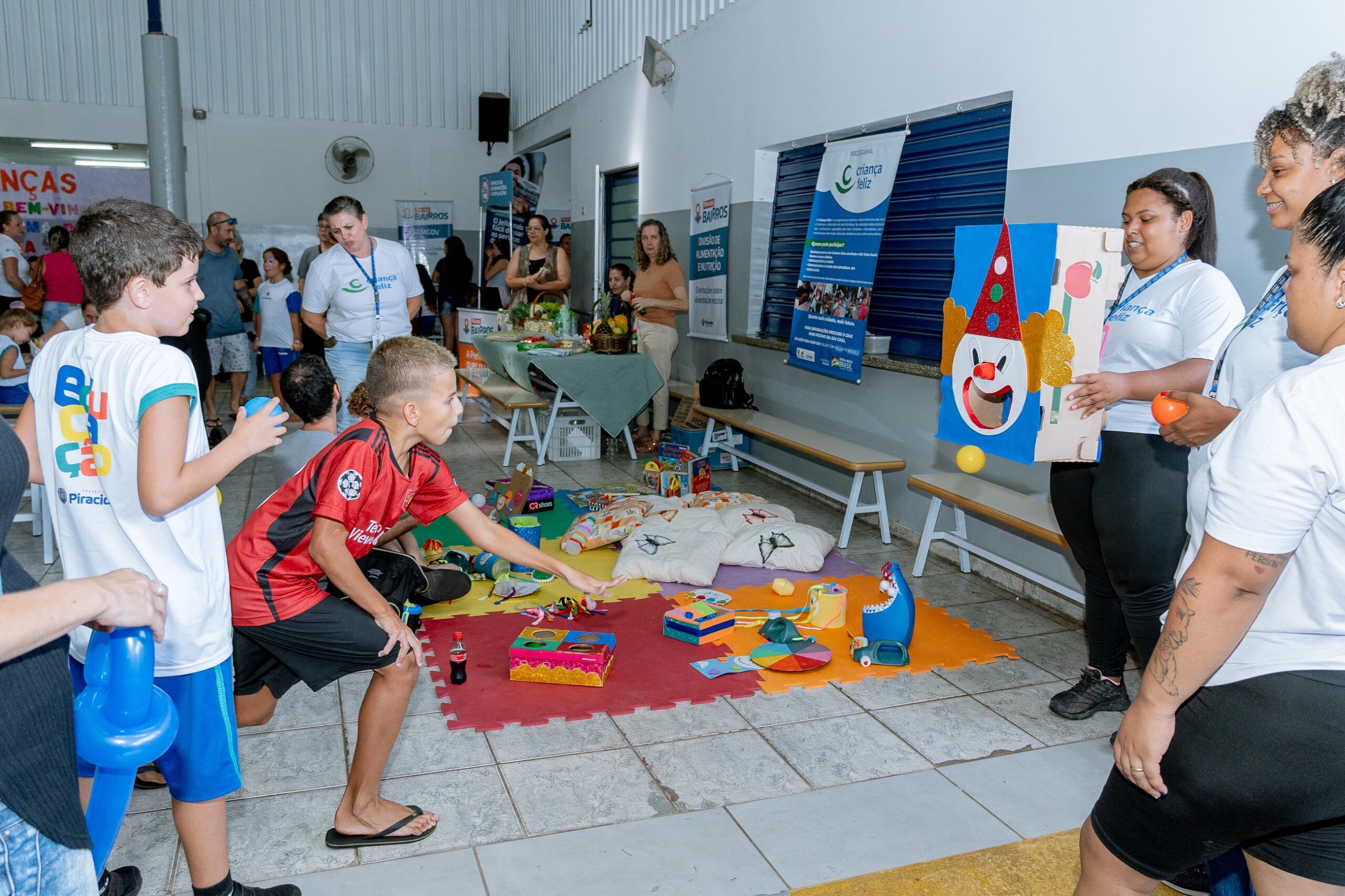 Atividades recreativas para todas as idades estarão disponíveis no Pira nos Bairros