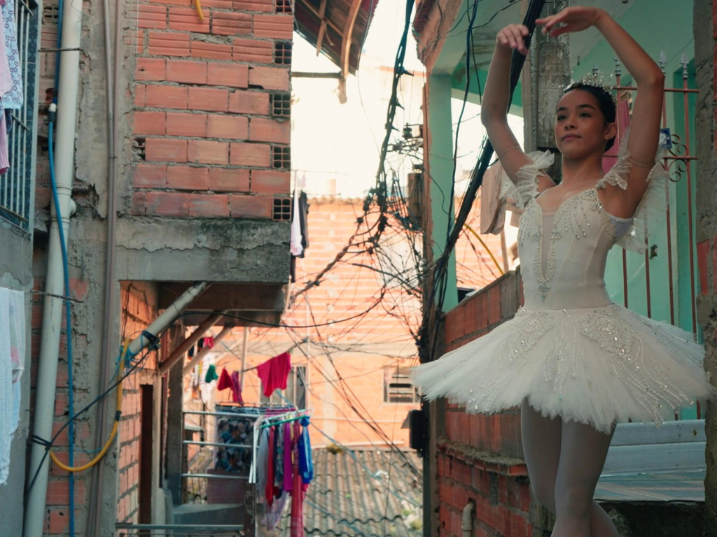 Cena do documentário Passo a passo - Ballet em Paraisópolis