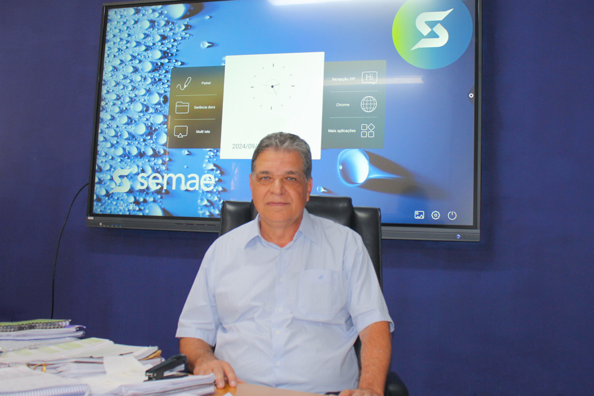 Raul Emilio Adamoli de Moraes assume a presidência do Semae