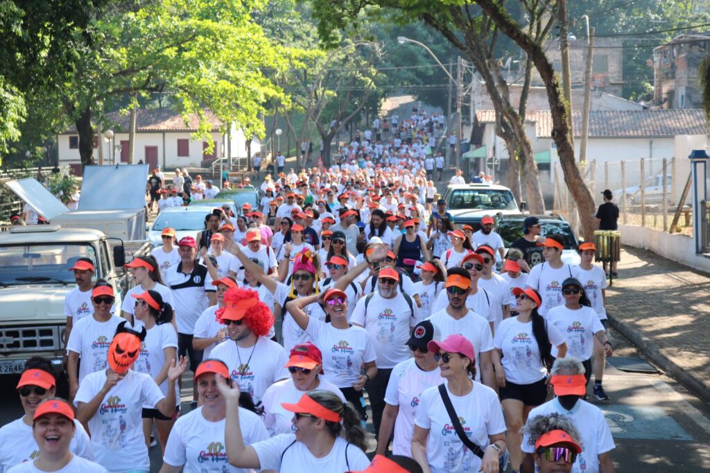 Região da rua do Porto é um dos pontos da caminhada