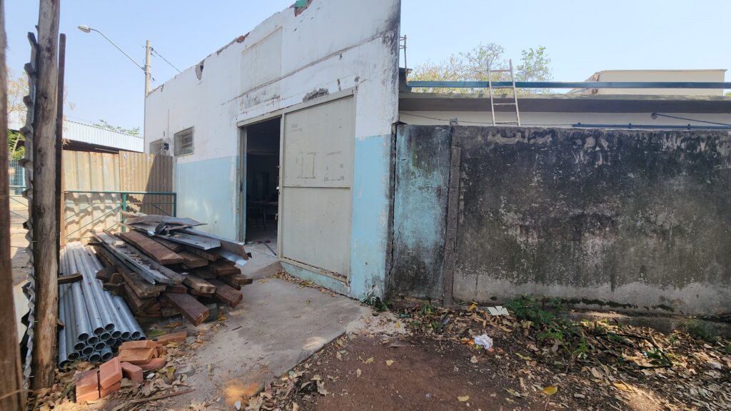 A Farmácia Municipal do Cecap está com 40% das suas obras realizadas