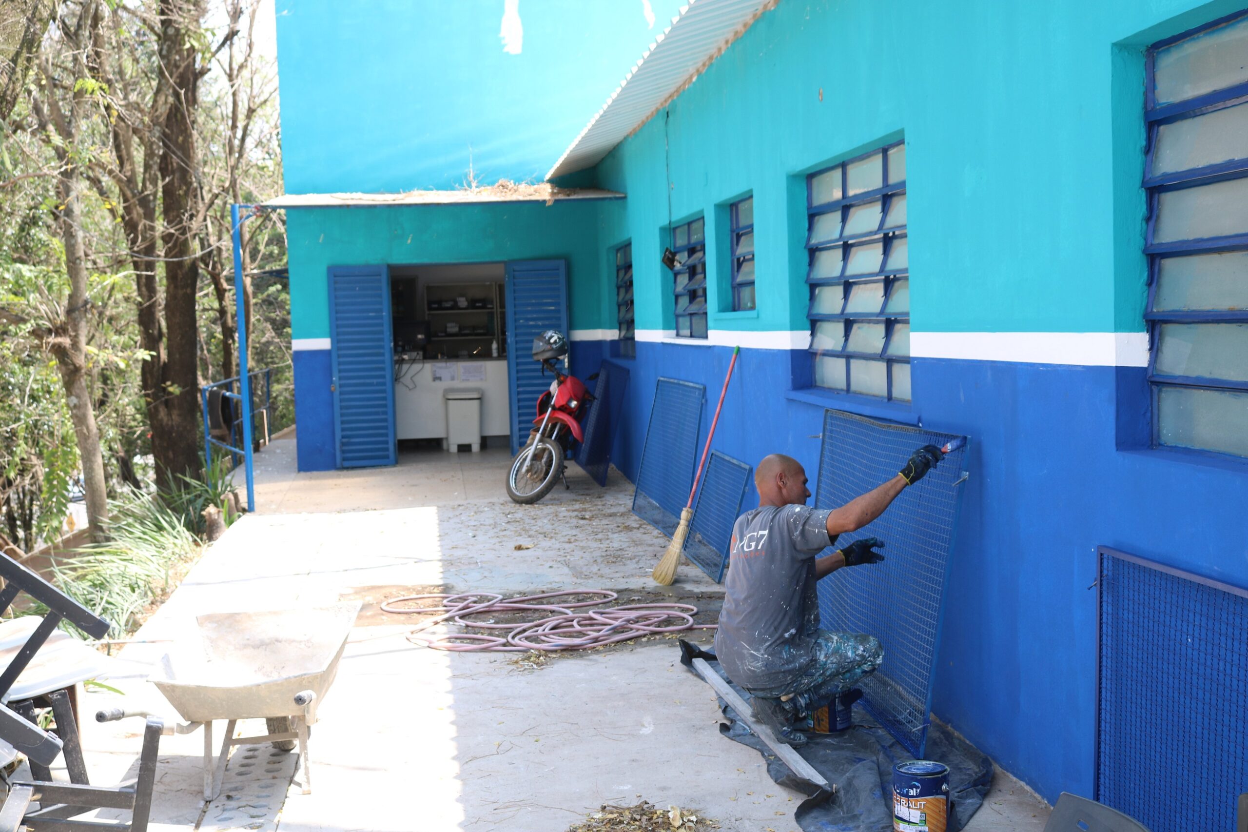 Na USF Tupi as obras estão 70% concluídas