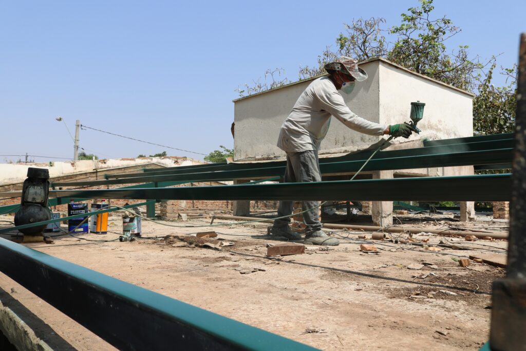 Obras da UBS Cecap está mais avançada, com 85% de sua execução concluída