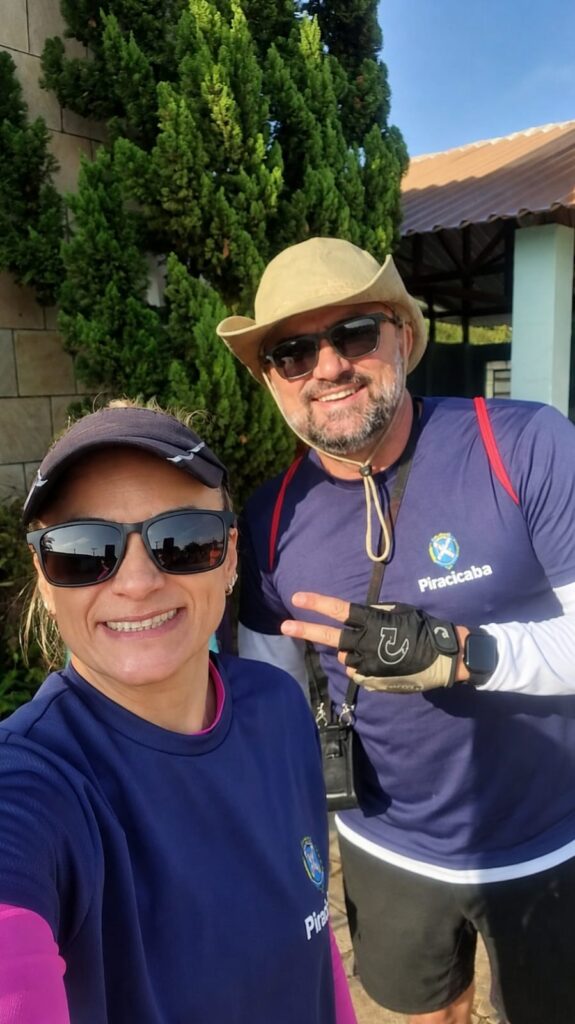 Professores da Secretaria de Esportes, Janine Diório e Marcelo Ortega, estarão acompanhando os participantes durante todo percurso.