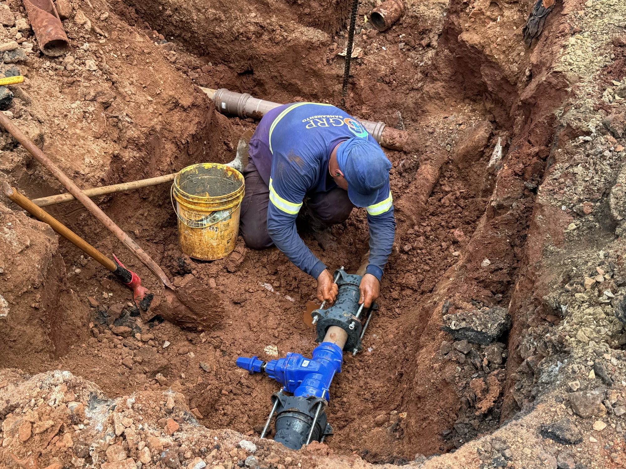 Redução de perdas d’água: 845 novos registros de rede já foram instalados em Piracicaba