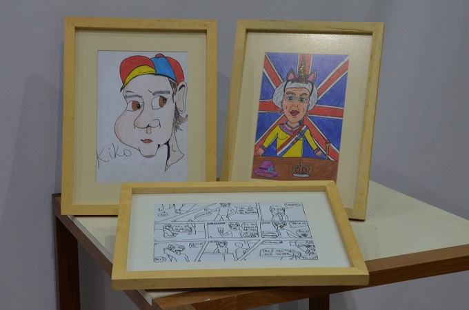 Três dos 22 trabalhos selecionados de alunos das escolas municipais