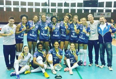 Equipe é a atual campeã dos Jogos Abertos
